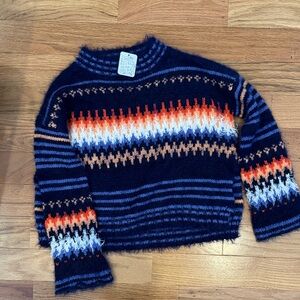 NWT Free People Women’s Multicolor Sweater Sz. XS